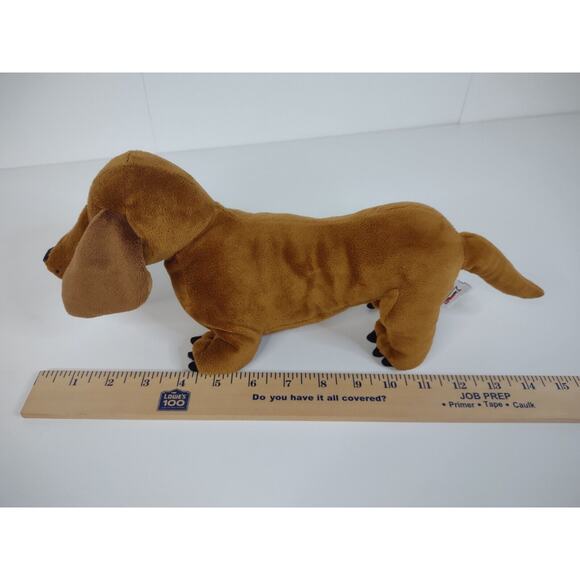 Webkinz Cinnamon Dachshund Plush Ganz Hotdog Weenie Dog Stuffed Animal #HM421 - Picture 7 of 12